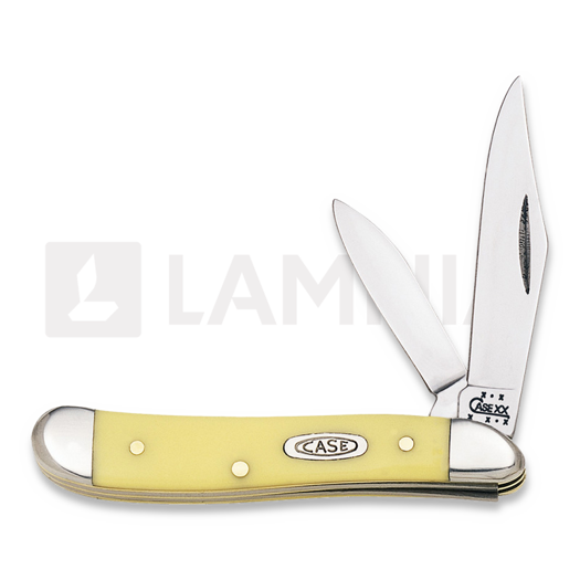 Pocket knife Case Cutlery Peanut Yellow Synthetic 00030