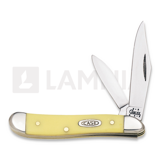 Pocket knife Case Cutlery Peanut Yellow Synthetic 00030