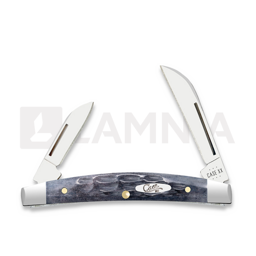 Case Cutlery Pocket Worn Gray Bone Crandall Jig Small Congress pocket knife 58422