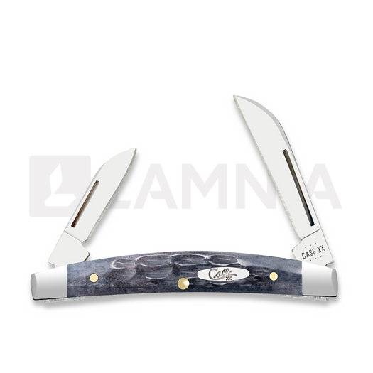 Case Cutlery Pocket Worn Gray Bone Crandall Jig Small Congress pocket knife 58422