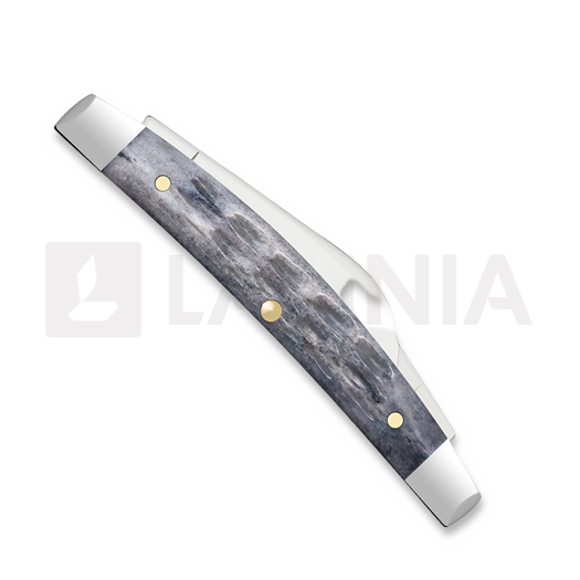 Case Cutlery Pocket Worn Gray Bone Crandall Jig Small Congress pocket knife 58422