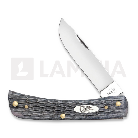 Case Cutlery Pocket Worn Gray Bone Crandall Jig Sod Buster Jr linkkuveitsi 58412