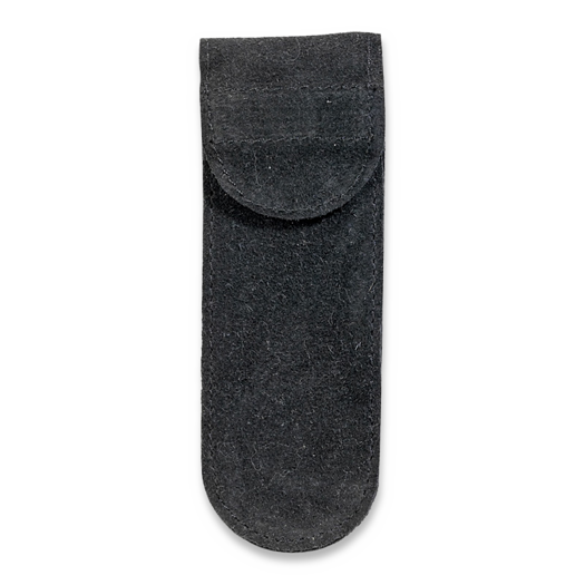 Case Cutlery Pouch Leather Large 5 Pk, noir 09068