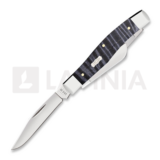 Case Cutlery Purple Curly Maple Smooth Medium Stockman pocket knife 80541