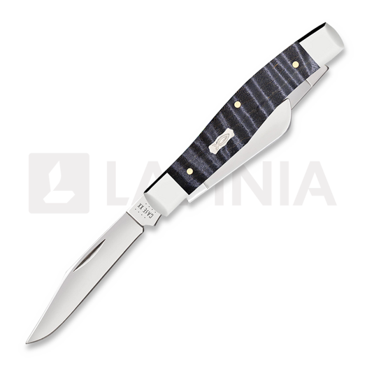 Case Cutlery Purple Curly Maple Smooth Medium Stockman pocket knife 80541