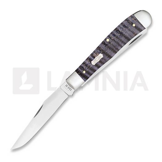 Case Cutlery Purple Curly Maple Smooth Trapper linkkuveitsi 80540