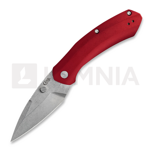 Navaja Case Cutlery Red Anodized Aluminum 36551