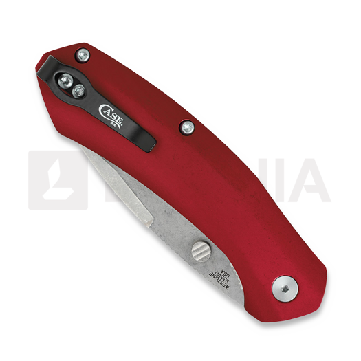 Case Cutlery Red Anodized Aluminum sulankstomas peilis 36551