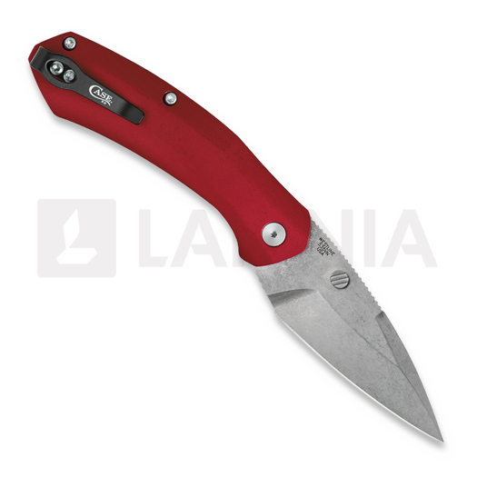 Case Cutlery Red Anodized Aluminum Taschenmesser 36551