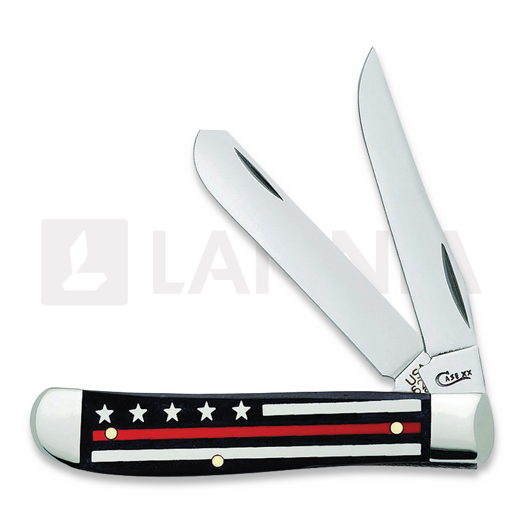 Pocket knife Case Cutlery Red Line Mini Trapper Bone 07311