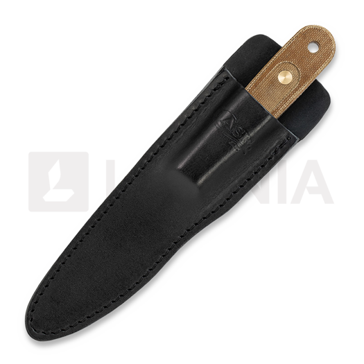 Case Cutlery Roland Welker Caper, Smooth Natural Micarta 50629