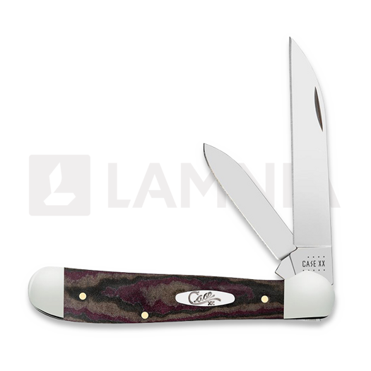 Case Cutlery Rustic Red Richlite Smooth Copperhead pocket knife 13625