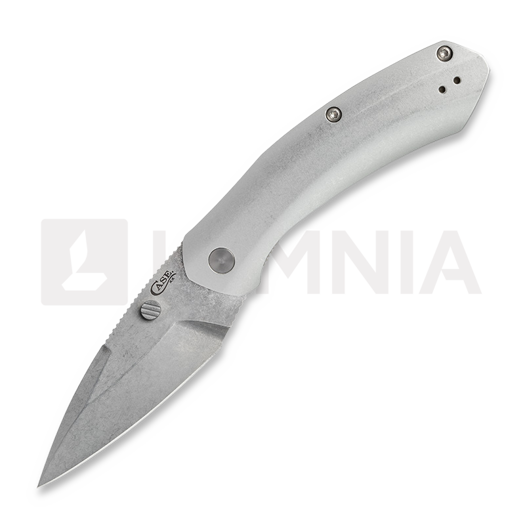 Case Cutlery Silver Anodized Aluminum kääntöveitsi 36553