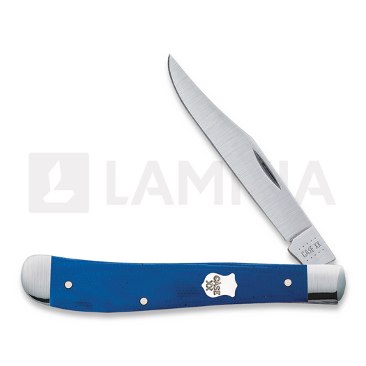 Case Cutlery Slimeline Trapper Blue G10 pocket knife 16746