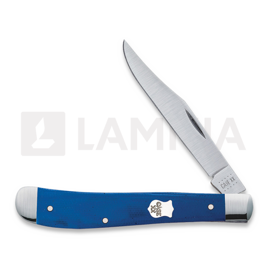 Case Cutlery Slimeline Trapper Blue G10 pocket knife 16746