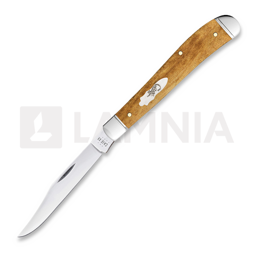 Case Cutlery Slimline Trapper, Antique Bone Smooth 58203