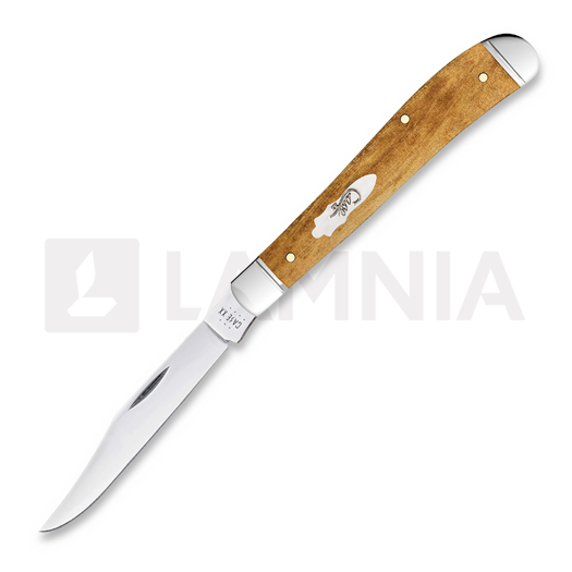 Case Cutlery Slimline Trapper, Antique Bone Smooth 58203