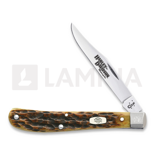 Перочинный нож Case Cutlery Slimline Trapper Harley 52153