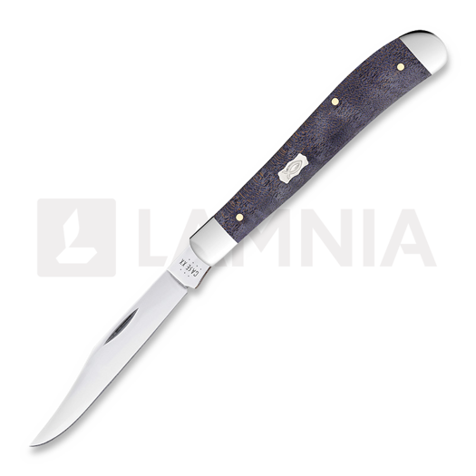 Case Cutlery Slimline Trapper, Purple Curly Maple Smooth 80546