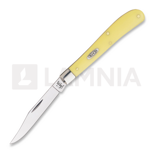 Pocket knife Case Cutlery Slimline Trapper Yellow 00031