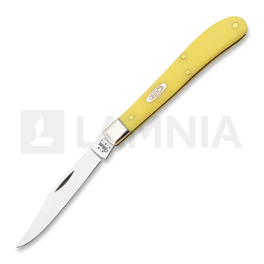 Case Cutlery Slimline Trapper Yellow Pocket knife 80031