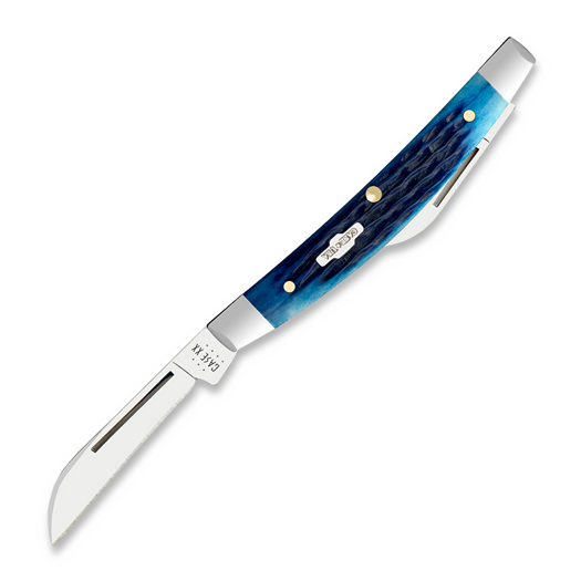 Case Cutlery Small Congress, Blue Bone Rogers Corn Cob Jig 02845