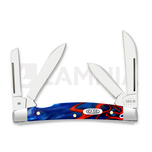 Case Cutlery Small Congress, Patriotic Kirinite Smooth 11224