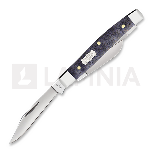 Case Cutlery Small Stockman, Purple Curly Maple Smooth 80547