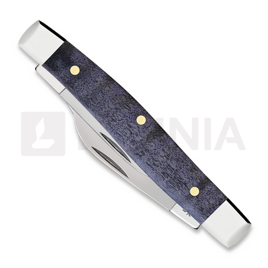 Case Cutlery Small Stockman, Purple Curly Maple Smooth 80547