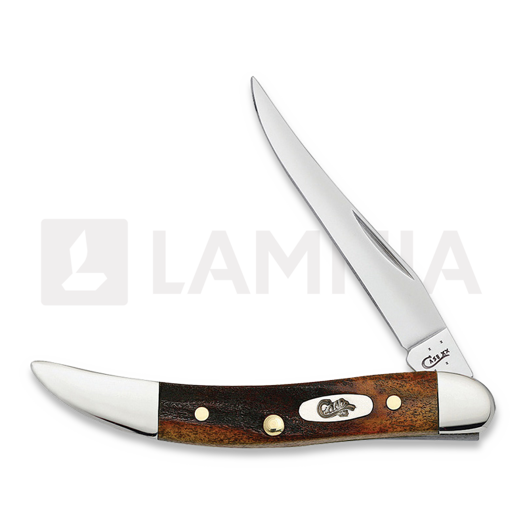 Coltello pieghevole Case Cutlery Small Texas Toothpick Red Stag 08469