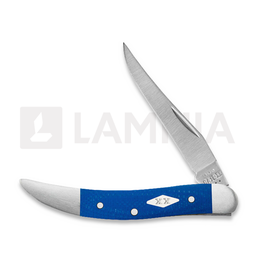 Case Cutlery Small Texas Toothpick, Smooth Blue G-10 16755