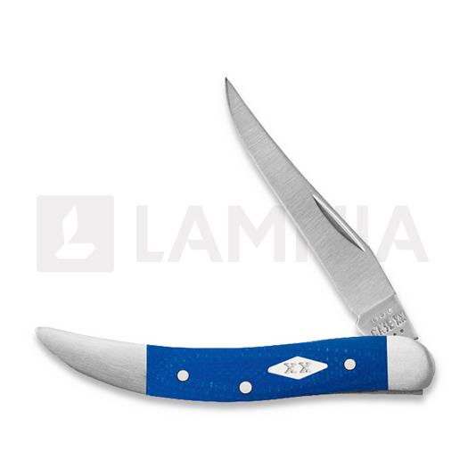 Case Cutlery Small Texas Toothpick, Smooth Blue G-10 16755