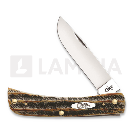 Pocket knife Case Cutlery Sod Buster Jr 6.5 Bonestag 65310