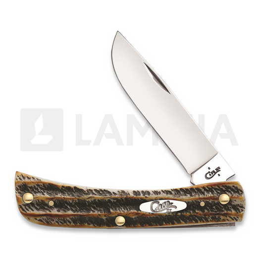 Pocket knife Case Cutlery Sod Buster Jr 6.5 Bonestag 65310