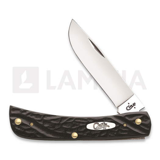 Pocket knife Case Cutlery Sod Buster Jr Black Synthetic 18229