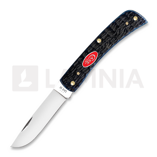 Case Cutlery Sod Buster Jr, Navy Blue Bone Rogers Jig 06890