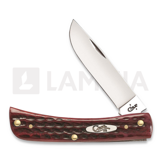 Pocket knife Case Cutlery Sod Buster Jr Old Red Bone 10304