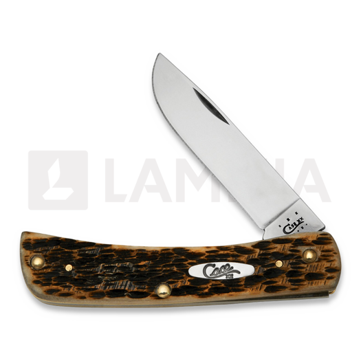 Pocket knife Case Cutlery Sod Buster Jr Peach Seed 00245