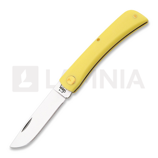 Case Cutlery Sodbuster Jr Yellow pocket knife 80032