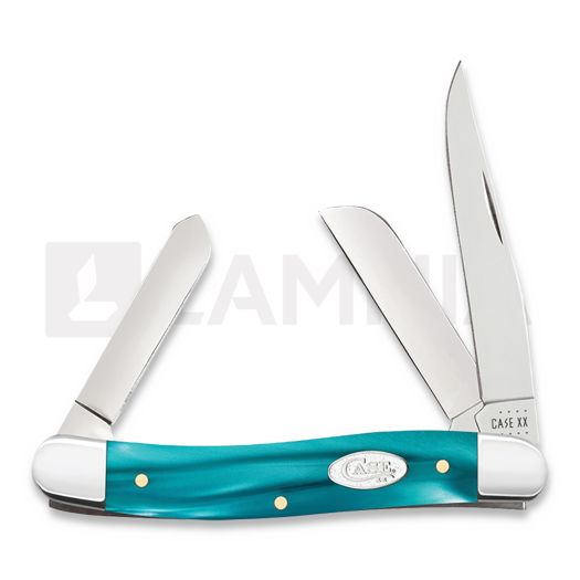 Case Cutlery SparXX Aqua Kirinite Smooth Medium Stockman pocket knife 18583