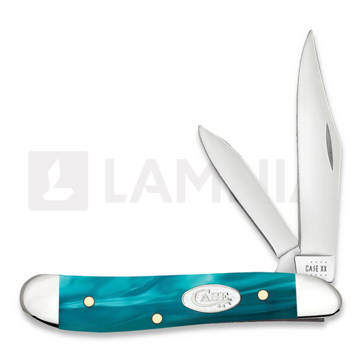 Pocket knife Case Cutlery SparXX Aqua Kirinite Smooth Peanut 18586