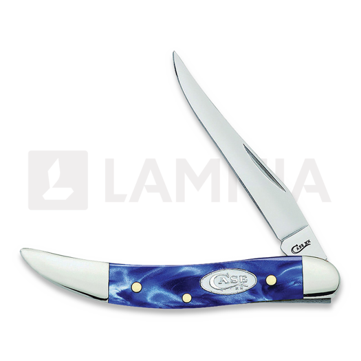 Pocket knife Case Cutlery Sparxx Blue Pearl Kirinite 23437