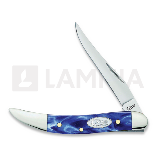 Pocket knife Case Cutlery Sparxx Blue Pearl Kirinite 23437