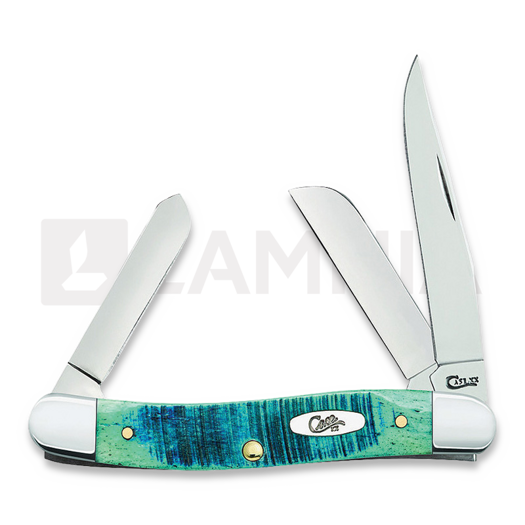 Pocket knife Case Cutlery Stockman Caribbean Blue 25597