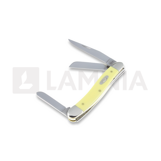 Case Cutlery Stockman linkkuveitsi, keltainen 80035