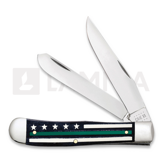 Case Cutlery Stripes of Service Trapper pocket knife 09575