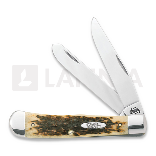 Case Cutlery Trapper Amber Bone pocket knife 00164