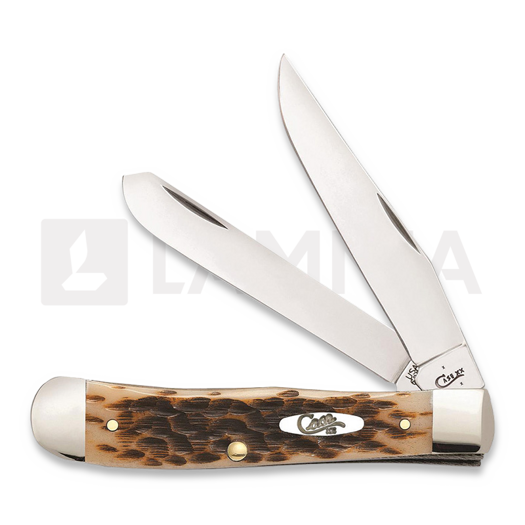 Case Cutlery Trapper Amber Bone pocket knife 06540