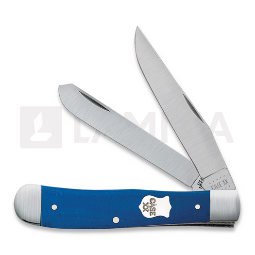 Pocket knife Case Cutlery Trapper Blue G10 16740