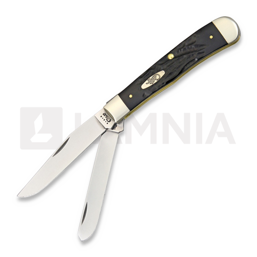 Case Cutlery Trapper Rough Black Series Pocket knife 18221